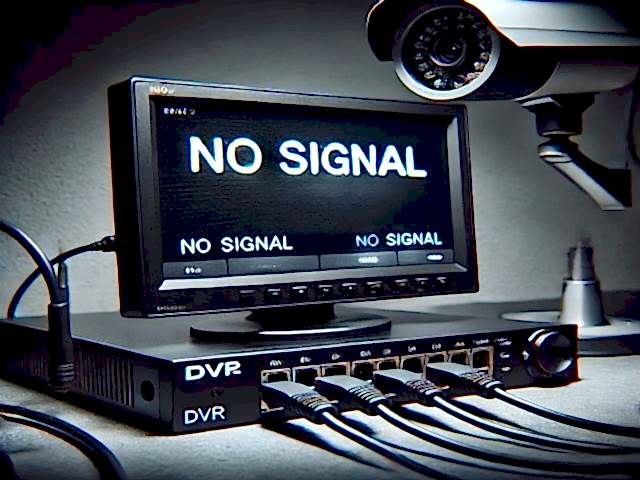 Ekranda kamera görüntüleri yok no signal