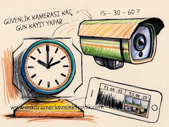 Güvenlik Kamerası Kaç Gün Kayıt Yapar